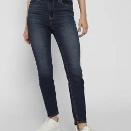 American Eagle Navy Solid Jeans-picture-9