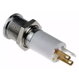 RS PRO Panel Mount Indicator 24V DC, Mounting Hole Size 14 mm, Termination Type Solder Tab, IP Rating IP67, Model No 7038869 image 2