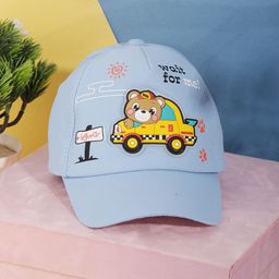PASSION PETALS Boys Embroidered Cotton Baseball Cap-image-40