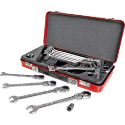 Kennedy-Pro 10-19 mm Flex Head Ratchet Spanner (Set of 13 Piece)-26