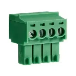 RS PRO 4 Way Pluggable Terminal Block 3.5 mm Pitch Screw Termination, 1444304-5