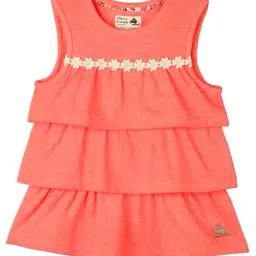 Cherry Crumble By Nitt Hyman Kids Peach Textured Top-image-70