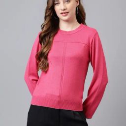 Latin Quarters Fuchsia Sweater-47