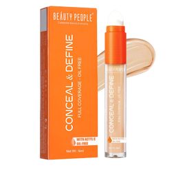 Beauty People Conceal & Define Oil Free Concealer With Actyl C - 6 ml - Vanilla Cream 02-1