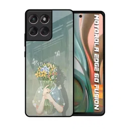 QRIOH Floral Printed Motorola Edge 60 Fusion Back Case Mobile Accessories-picture-17
