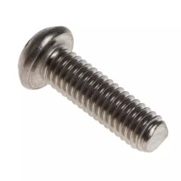 RS PRO Plain Button SS Tamper Proof Security Screw, M6 x 20mm ,6212710 (Bag of 50 Piece)-9