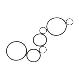 AS ONE O-Ring Fluoro Rubber 6.6 mm x 2.8 mm, P-3-7