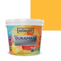 ADMIRE PAINTS DURAMAX Exterior Emulsion Paint 10 L Capacity Lily Gold-image-0