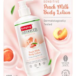 Babyhug Advanced Sensitive Peach Milk Body Lotion  - 400 ml-image-30