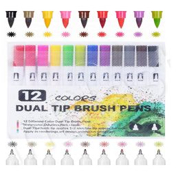 FunBlast Twin Tip Marker Colors 12 Pcs  Multicolor-image-47