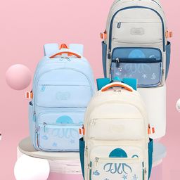SANJARY Cute Octopus Design & Comfortable Shoulder School Backpack for Kidscolor design may vary Height 18 Inches-image-87