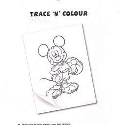 Disney Colouring & Activity Fun Books Combo 4 Set of 2 - English image 4