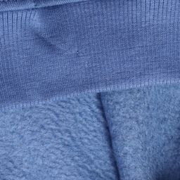Lazy Bones Fleece Knit Full Sleeves Sweatshirt With Text Print - Navy Blue image 5