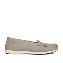 Bata Women's Grey Casual Loafers-picture-44