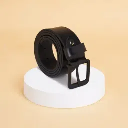 Byford by Pantaloons Black Leather Casual Belt-picture-5
