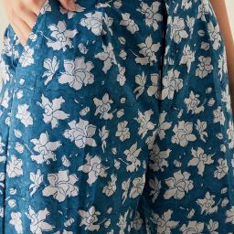 Arras Red Floral Print Slim Pants image 5