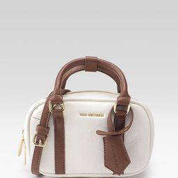 Van Heusen Brand Logo Embossed Bowling Handheld Bag with Detachable Sling Strap-2
