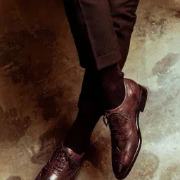 Saint G Men's Parthian Cuoio Brogue Shoes-image-42