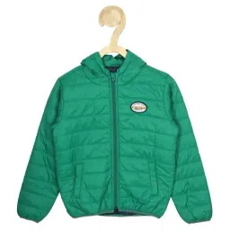 Allen Solly Junior Green Regular Fit Full Sleeves Jacket-image-22