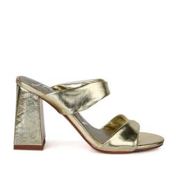 London Rag Women's Gold Casual Sandals-image-49