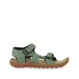 Woodland Men's Green Floater Sandals-picture-46