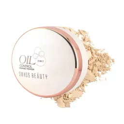SWISS BEAUTY Oil Control Compact Powder Skin Beige - 20 gm-picture-32