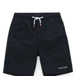 Tommy Hilfiger Boys Blue Solid Comfort Shorts-image-67