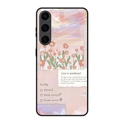 QRIOH Floral Printed Silicone Samsung Galaxy S24 Plus Back Case-image-82