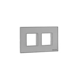 Philips 4 Module Grid and Cover Mirror Glaze Grey, 913713947801-25