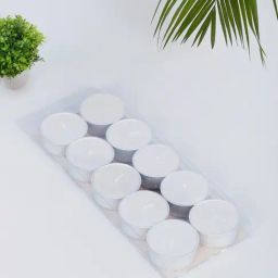 Fabindia Multicolor Wax Candles - Set of 10-31