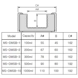 AS ONE Mantle Heater Stirrer for Beaker MS-DMSB Series 200 ml, 4-1971-02 image 3