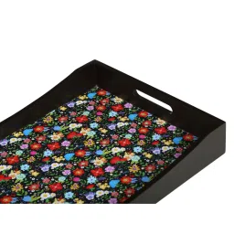 Crayton Floral MDF Rectangular Serving Tray - Set of 1 image 4