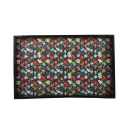 Crayton Floral MDF Rectangular Serving Tray - Set of 1 image 5