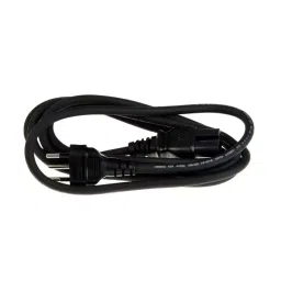 RS PRO Power Cord IEC C15 Socket to Type J Swiss Plug 2 m, 1230949-1