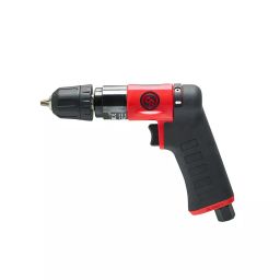 Chicago Pneumatic Pistol Reversible Key Less Drill 230 W Power 6.35 mm (1/4 inch) Chuck 2800 RPM, CP7300RQCC RV-41