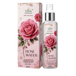 Viva Herbal Pure & Natural Liquid Rose Water- 200 ml-image-5