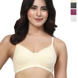LILY Enimsaj Pack Of 4 Full Coverage Seamed Bra-28