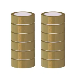 Generic BOPP Packaging Brown Tape 25.4 mm (1 Inch) x 50 m (Pack of 12)-picture-13
