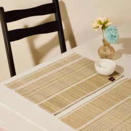 Fabindia Khus Natural Fiber Woven Palcemat - Set of 6-42