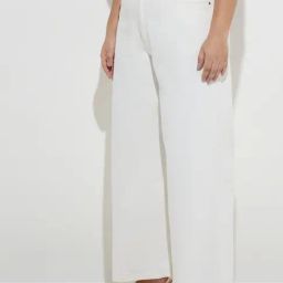 Gia by Westside Off-White High-Rise Jeans-4