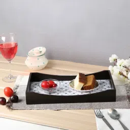 Crayton Star Printed MDF Rectangular Serving Tray - Set of 1 image 1