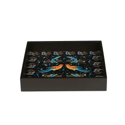 Crayton Birds Printed MDF Square Serving Tray - Set of 1 image 1