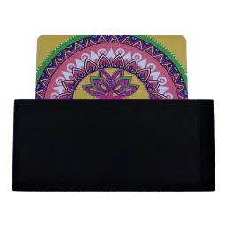 Crayton Square Madhuban Pattern MDF Coaster with Holder - Set of 6 image 4