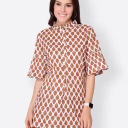 Cation White Printed Tunic-image-41