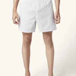 Ajile by Pantaloons White Cotton Regular Fit Printed Boxers-image-102