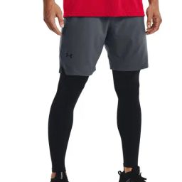 Under Armour Grey Classic Fit Sports Shorts-picture-46