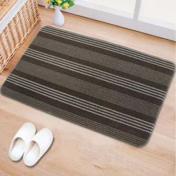 Freelance Black PVC Set of 1 Door Mats-image-46