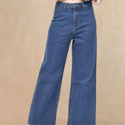 RAREISM Blue Cotton Blend Solid Jeans-image-28