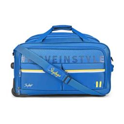 Skybags Blue Muse 2 Wheel Medium Duffle Trolley - 58 cm-15