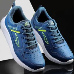 Asian Men's Blue Running Shoes-image-51